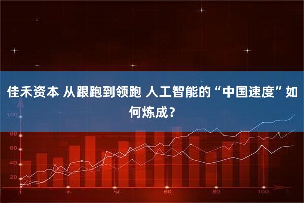 佳禾资本 从跟跑到领跑 人工智能的“中国速度”如何炼成？